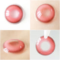 Kazzue Sakura Pink (1 lens/pack)-Colored Contacts-UNIQSO Canada