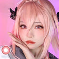 Kazzue Sakura Pink (1 lens/pack)-Colored Contacts-UNIQSO Canada