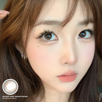 Kazzue Toric Inspire Brown (1 lens/pack)-Colored Contacts-UNIQSO Canada