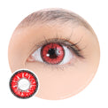 Kazzue Vivid Brilliant Red (1 lens/pack)-Colored Contacts-UNIQSO Canada