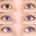 Kazzue Vivid Brilliant Violet (1 lens/pack)-Colored Contacts-UNIQSO Canada