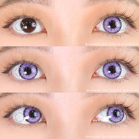 Kazzue Vivid Brilliant Violet (1 lens/pack)-Colored Contacts-UNIQSO Canada