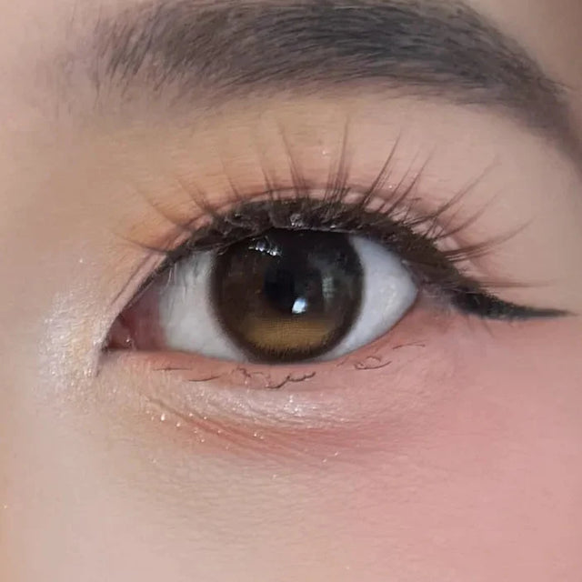 Kazzue Weighted Highlight - Golden Touch (1 lens/pack)-Colored Contacts-UNIQSO