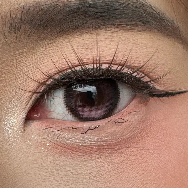 Kazzue Weighted Highlight - Petal Kiss (1 lens/pack)-Colored Contacts-UNIQSO