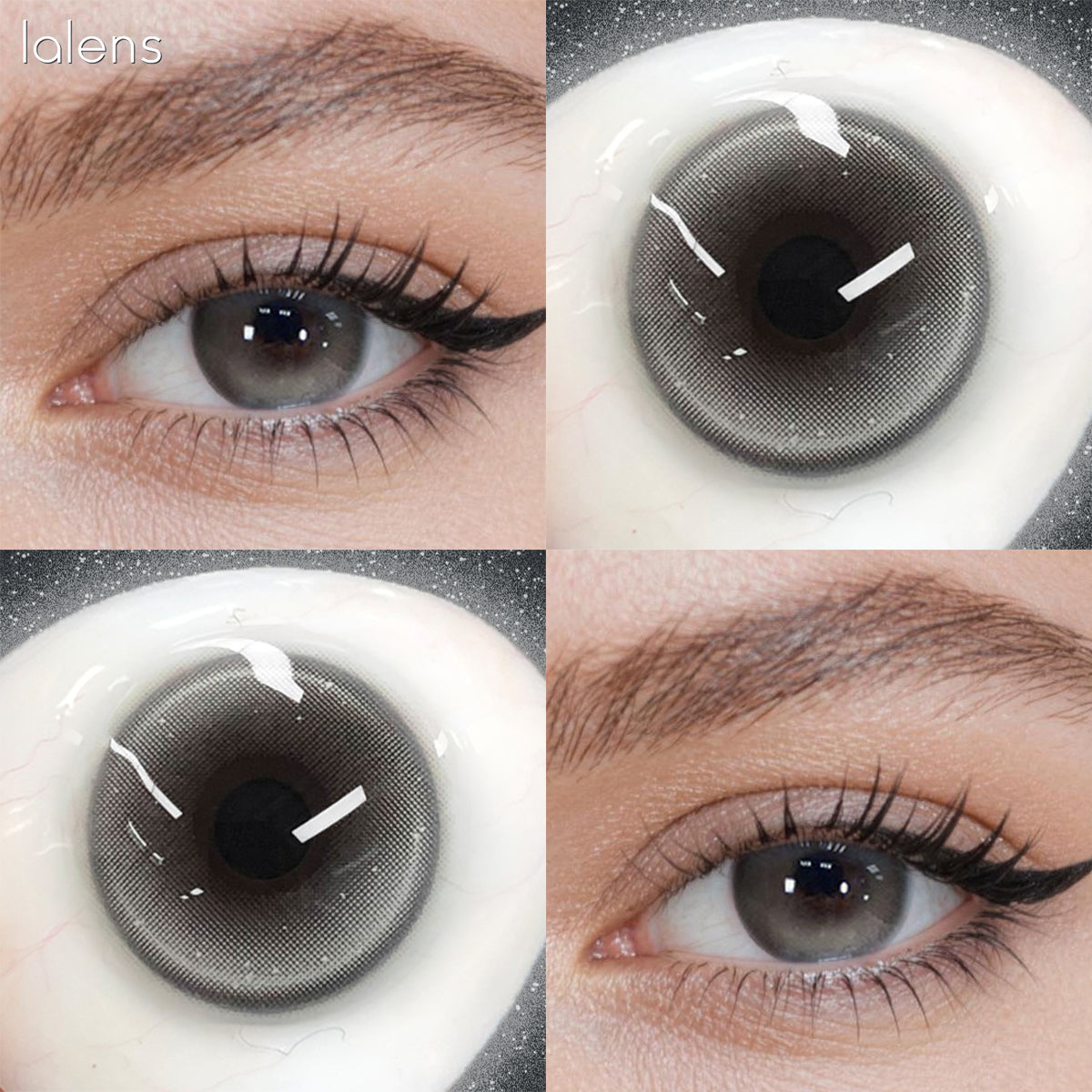 Sweety Monaco Grey (1 lens/pack)-Colored Contacts-UNIQSO