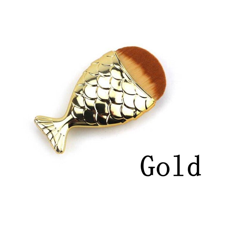 Mermaid Foundation Brush-Makeup Brushes-UNIQSO Canada