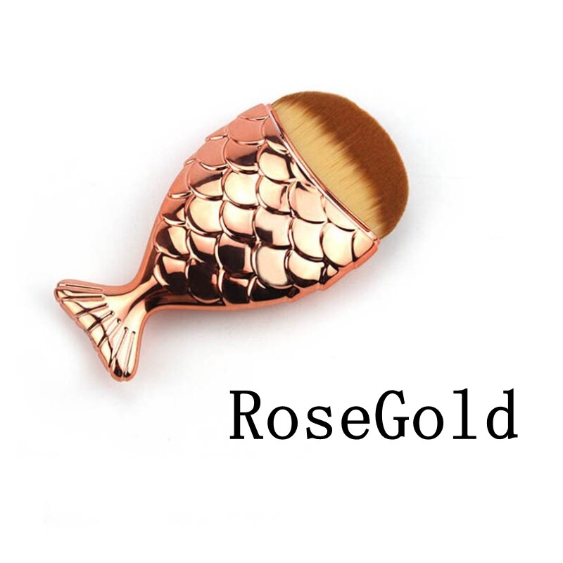 Mermaid Foundation Brush-Makeup Brushes-UNIQSO Canada