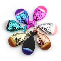 Mermaid Foundation Brush-Makeup Brushes-UNIQSO Canada