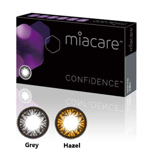 MiaCare Monthly Confidence Color - 2 Tones (2 lenses/pack)-Colored Contacts-UNIQSO Canada