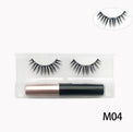 Natural Long Faux Mink Magnetic Eyelashes With Eyeliner-Magnetic Eyelash-UNIQSO Canada