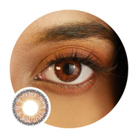 Neo Vision Toric - Dali 3 Color Brown (1 lens/pack)-Colored Contacts-UNIQSO Canada
