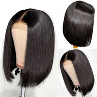 Premium Wig - Classy Chic Front Lace Middle Part Bob-Lace Front Wig-UNIQSO Canada