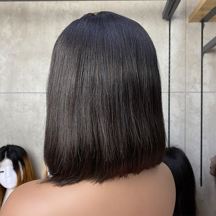 Premium Wig - Classy Chic Front Lace Middle Part Bob-Lace Front Wig-UNIQSO Canada