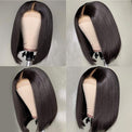 Premium Wig - Classy Chic Front Lace Middle Part Bob-Lace Front Wig-UNIQSO Canada