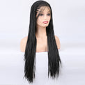 Premium Wig - Elvira Front Lace Long Braided Wigs-Lace Front Wig-UNIQSO Canada