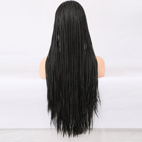 Premium Wig - Elvira Front Lace Long Braided Wigs-Lace Front Wig-UNIQSO Canada