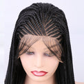 Premium Wig - Elvira Front Lace Long Braided Wigs-Lace Front Wig-UNIQSO Canada