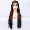 Premium Wig - Elvira Front Lace Long Braided Wigs-Lace Front Wig-UNIQSO Canada