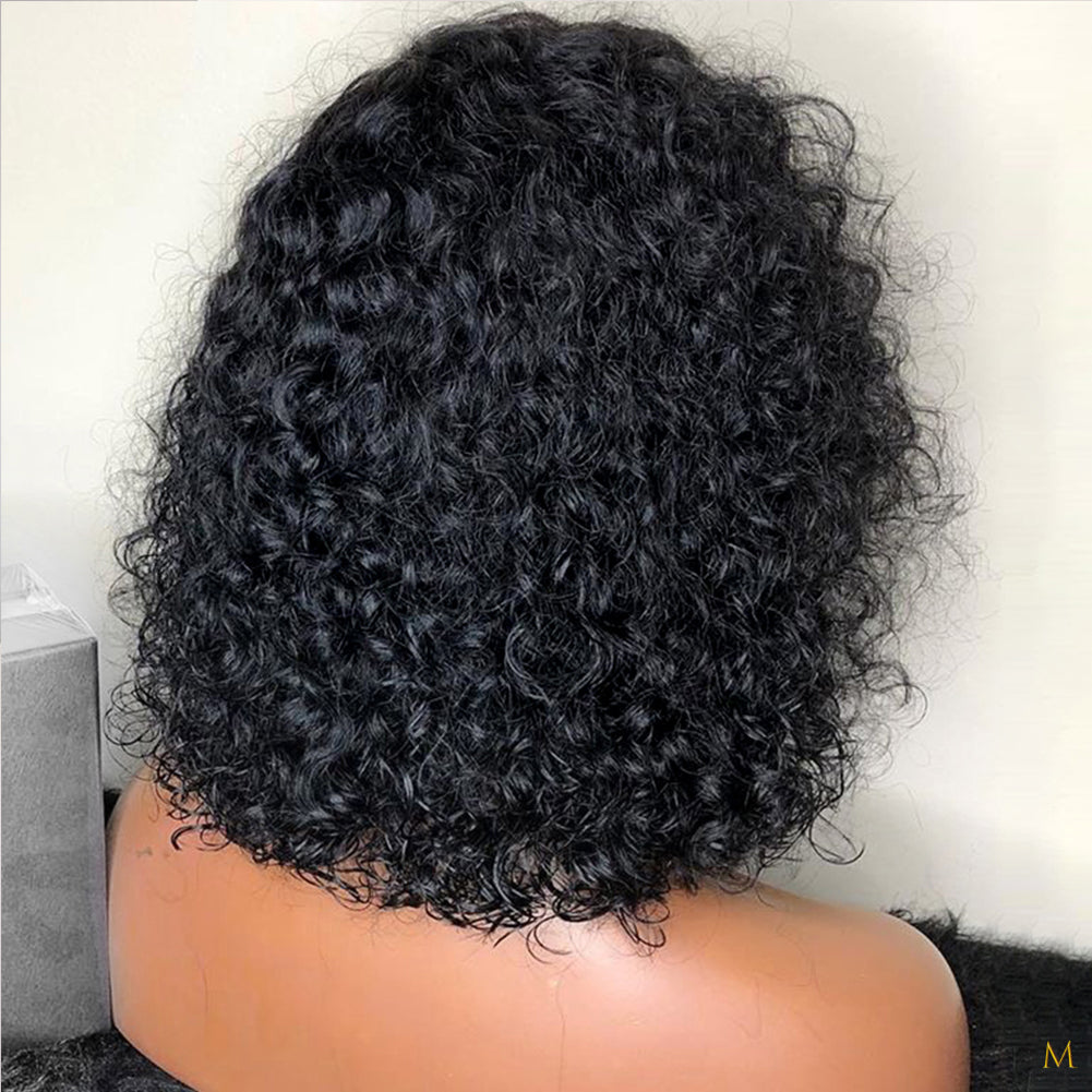 Premium Wig - Kicky Locks Small Curly Front Lace Wig-Lace Front Wig-UNIQSO Canada