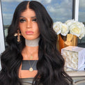 Premium Wig - Mid-Section Long Curly Big Wave Fluffy Lace Front-Lace Front Wig-UNIQSO Canada