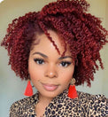 Premium Wig - Sheen Curls African Female Lace Wig-Lace Front Wig-UNIQSO Canada