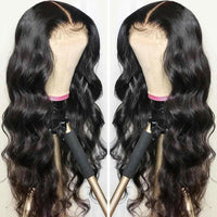 Premium Wig - Velvet Pumplin Front Lace Body Wave Hair Wig-Lace Front Wig-UNIQSO Canada