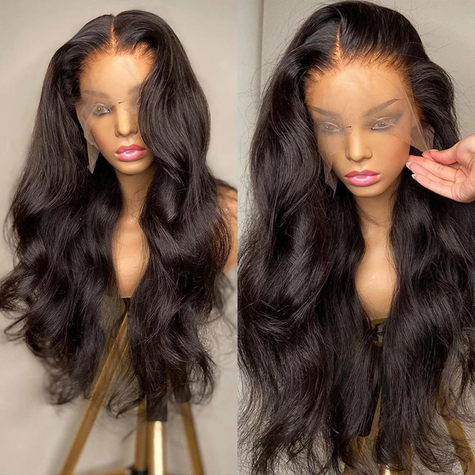 Premium Wig - Velvet Pumplin Front Lace Body Wave Hair Wig-Lace Front Wig-UNIQSO Canada