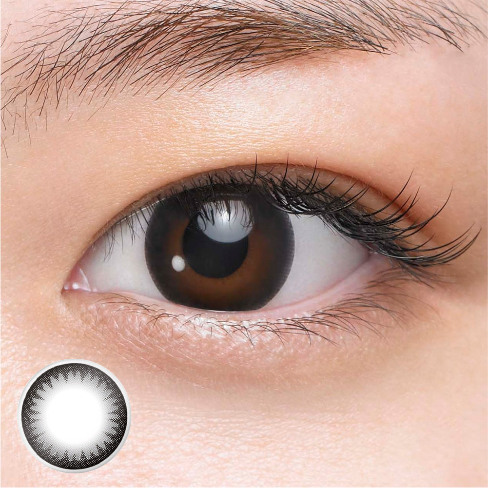 SEED Eye Coffret 1 Day UV M Clear Accent - Natural Make-Colored Contacts-UNIQSO Canada