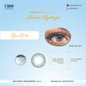 SEED Minasoft 1 day Color UV - Blue Gray-Colored Contacts-UNIQSO Canada