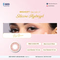 SEED Minasoft 1 day Color UV - Rose Brown-Colored Contacts-UNIQSO Canada