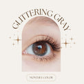 SEED Monthly Color Lens UV - Glittering Gray-Colored Contacts-UNIQSO Canada
