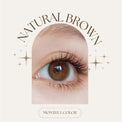 SEED Monthly Color Lens UV - Natural Bown-Colored Contacts-UNIQSO Canada