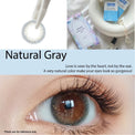 SEED Monthly Color Lens UV - Natural Gray-Colored Contacts-UNIQSO Canada