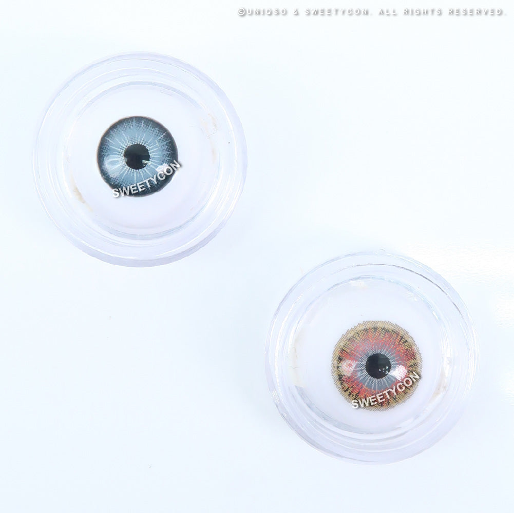Sweety 3 Tones Honey (1 lens/pack)-Colored Contacts-UNIQSO Canada