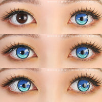 Sweety Anime 2 Cyan Turquoise (1 lens/pack)-Colored Contacts-UNIQSO Canada