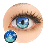 Sweety Anime 2 Cyan Turquoise (1 lens/pack)-Colored Contacts-UNIQSO Canada