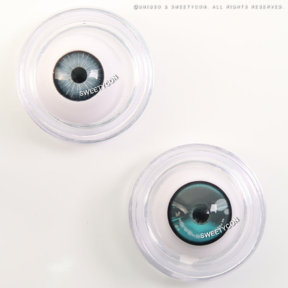 Sweety Anime 2 Gray Blue (1 lens/pack)-Colored Contacts-UNIQSO Canada
