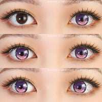 Sweety Anime 2 Purple Pink (1 lens/pack)-Colored Contacts-UNIQSO Canada