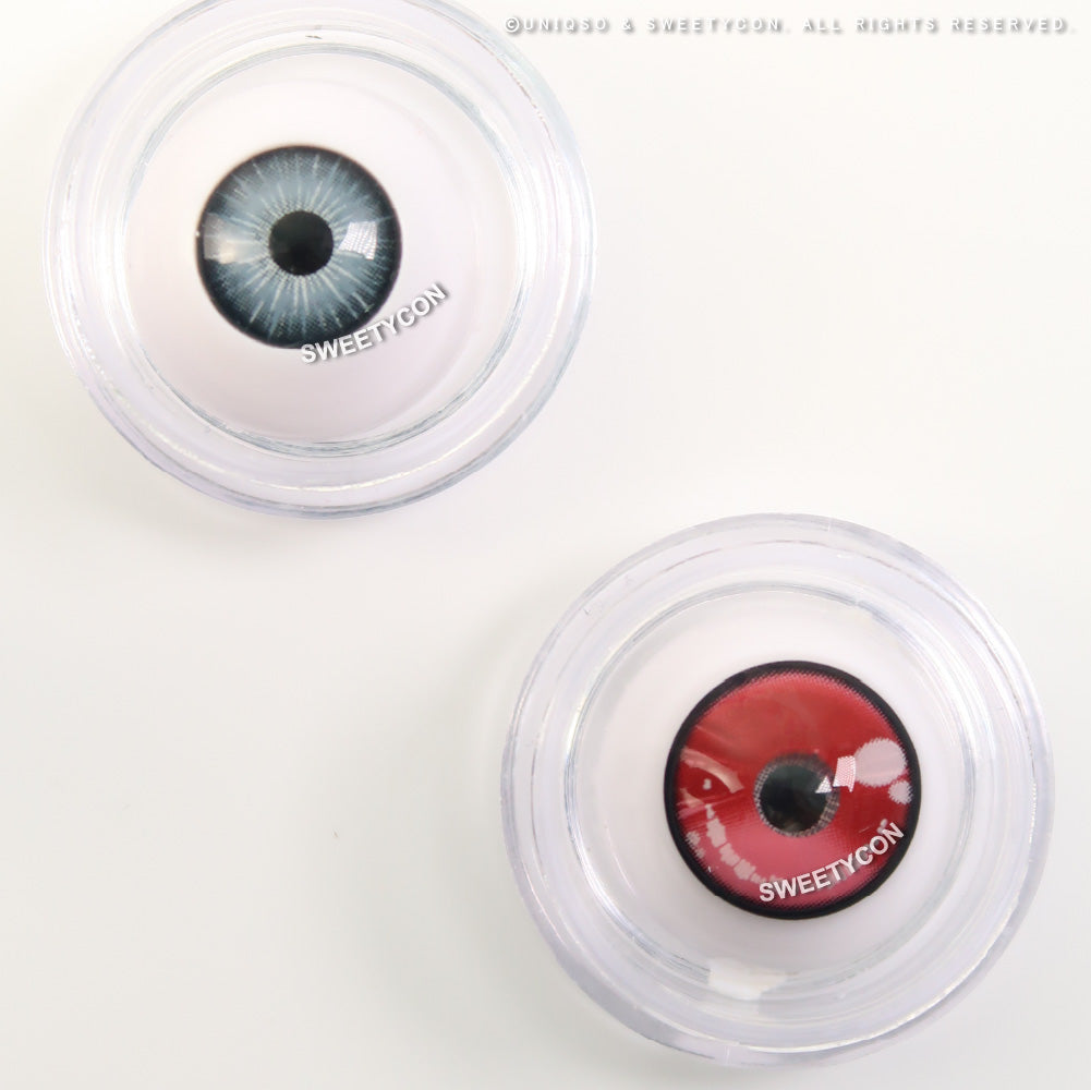 Sweety Anime 2 Red Pink (1 lens/pack)-Colored Contacts-UNIQSO Canada