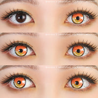 Sweety Anime 2 Yellow Orange (1 lens/pack)-Colored Contacts-UNIQSO Canada