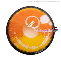 Sweety Anime 2 Yellow Orange (1 lens/pack)-Colored Contacts-UNIQSO Canada