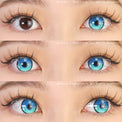 Sweety Anime 3 Blue (1 lens/pack)-Colored Contacts-UNIQSO Canada