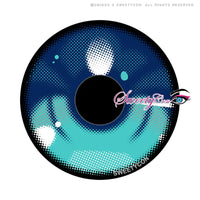 Sweety Anime 3 Blue (1 lens/pack)-Colored Contacts-UNIQSO Canada