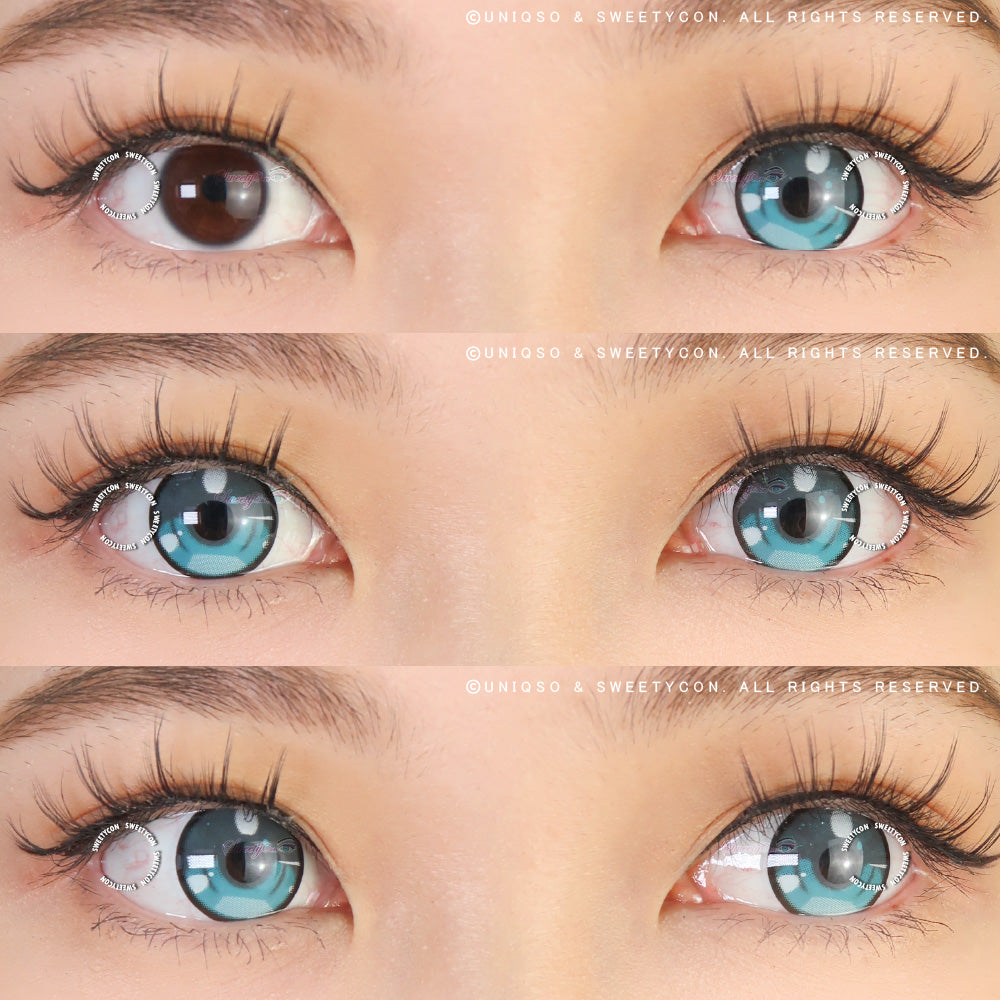 Sweety Anime 3 Gray (1 lens/pack)-Colored Contacts-UNIQSO Canada