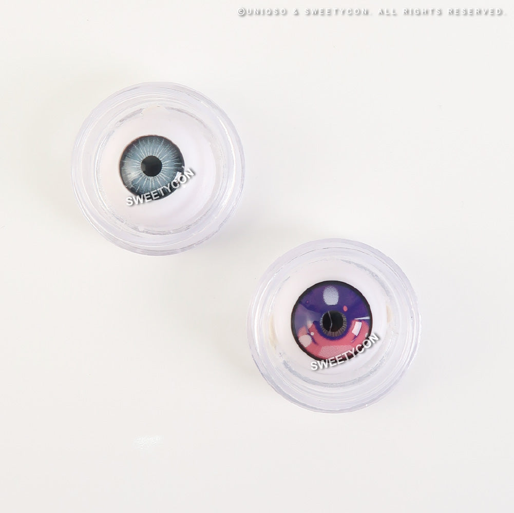 Sweety Anime 3 Violet (1 lens/pack)-Colored Contacts-UNIQSO Canada