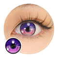 Sweety Anime 3 Violet (1 lens/pack)-Colored Contacts-UNIQSO Canada