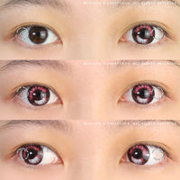 Sweety Anime Boba Violet (1 lens/pack)-Colored Contacts-UNIQSO Canada