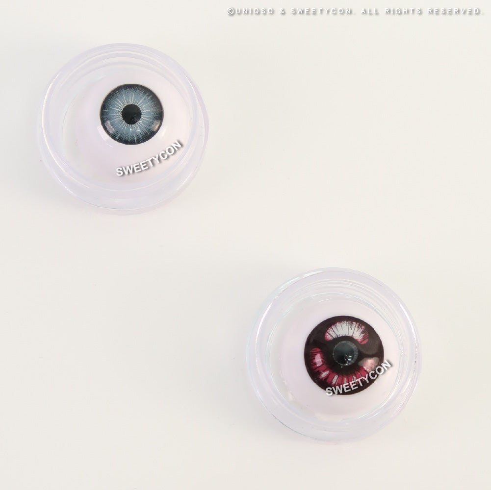 Sweety Anime Boba Violet (1 lens/pack)-Colored Contacts-UNIQSO Canada