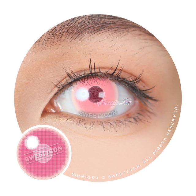 Sweety Anime Cloud Pink (1 lens/pack)-Colored Contacts-UNIQSO Canada