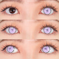 Sweety Anime Cloud Rim Violet (1 lens/pack)-Colored Contacts-UNIQSO Canada